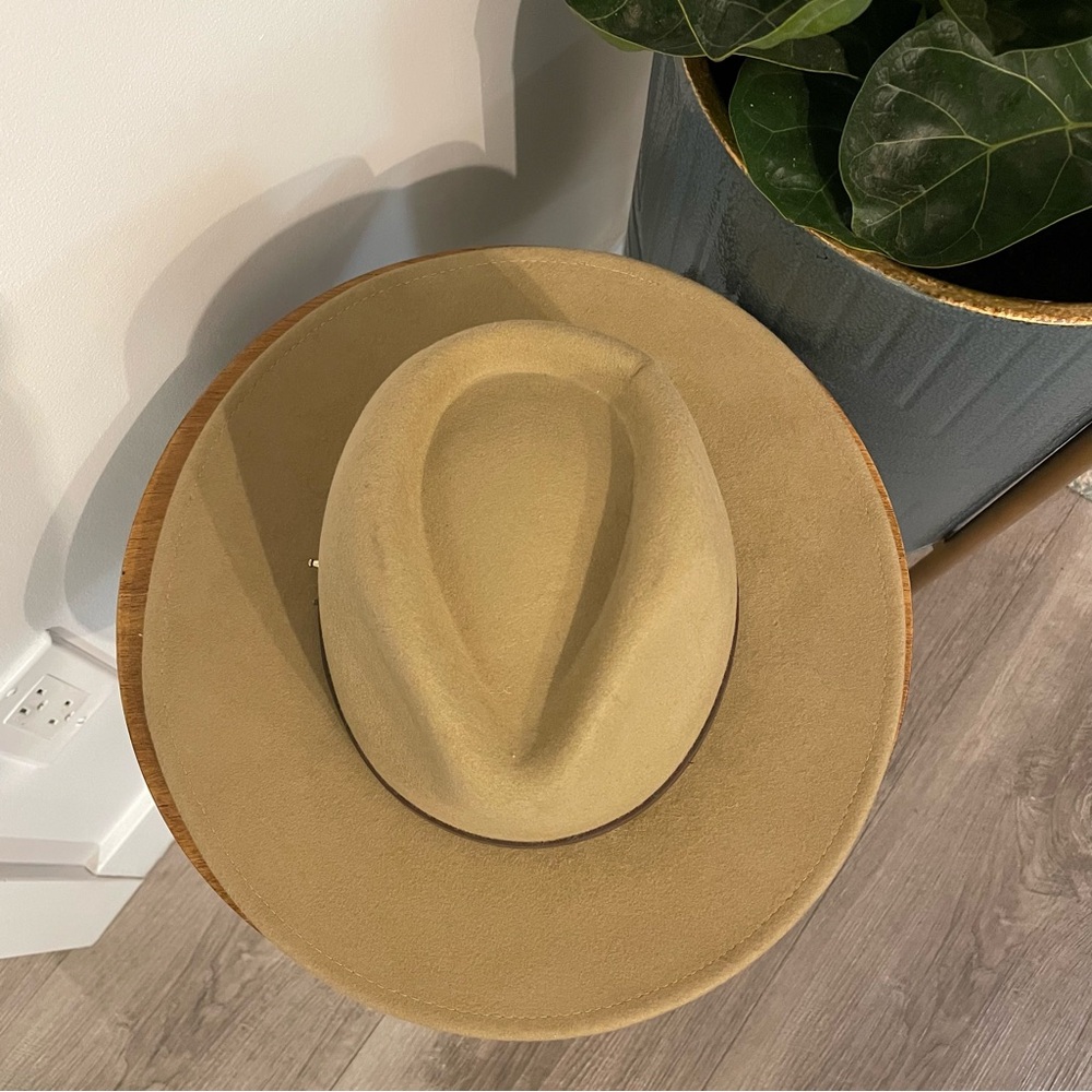 Ace Of Something Australia Oslo Fedora Wool Hat in Tan - Picture 2 of 7